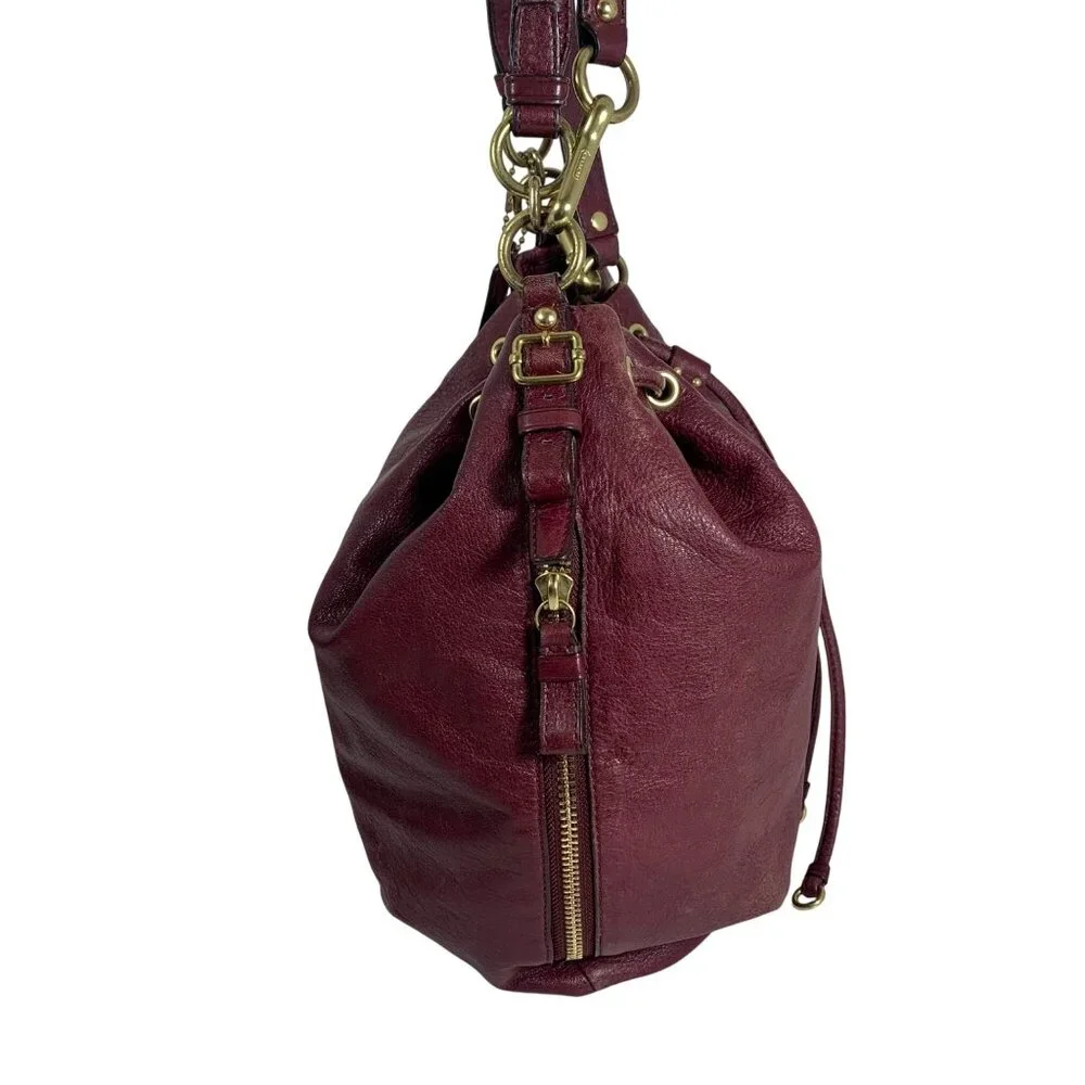 Coach Madison Marielle Drawstring Bucket Shoulder Bag + Fob/Tag & Dust Bag